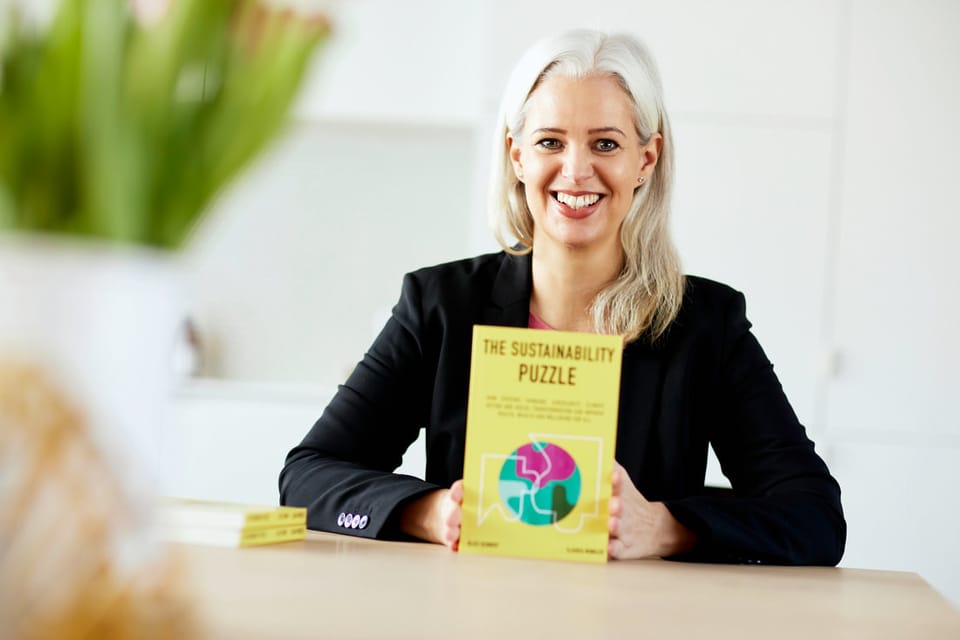 Listen: Interview & Q+A with Alice Schmidt, Author of 'The Sustainability Puzzle' and 'Fast Forward'.